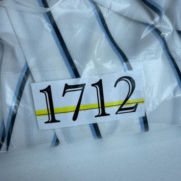 Vince Camuto Womens Striped V-Neck Blouse S 1712 - Picture 7 of 8